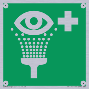 E011 safe condition eyewash station